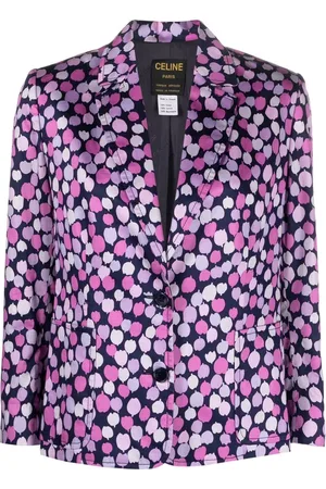 Céline 1980s single-breasted blazer
