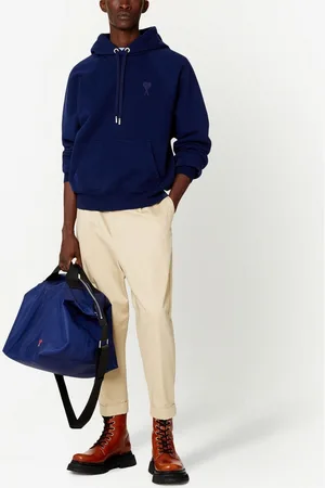 Ami Drop-crotch carrot trousers