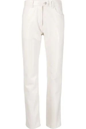 Courrèges Straight-leg vinyl trousers