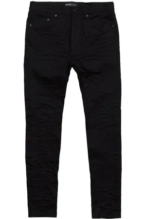 Purple Brand Crinkled slim-cut jeans