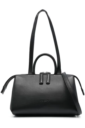 MARSÈLL Leather embossed-logo shoulder bag