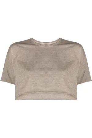 ISAAC SELLAM EXPERIENCE Cropped short-sleeved T-shirt