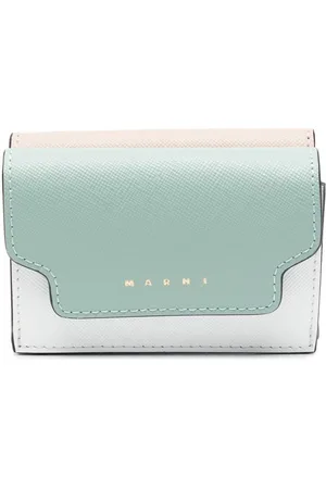 Marni Logo-plaque leather purse