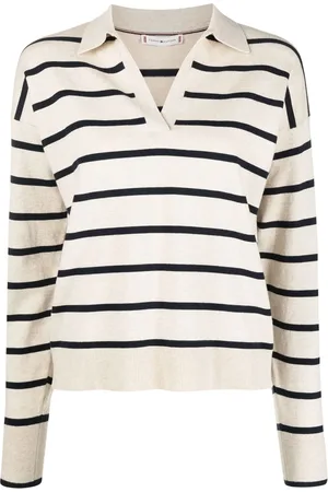 Tommy Hilfiger V-neck striped jumper