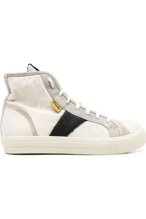 Rhude Panelled hi-top sneakers