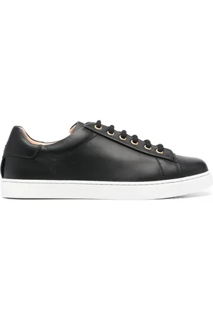 Gianvito Rossi Leather lace-up sneakers