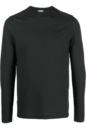 ZANONE Long-sleeved cotton T-shirt