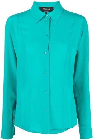 Rochas Pointed collar buttoned shirt