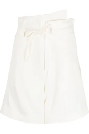 Y-3 High waisted knee-length shorts