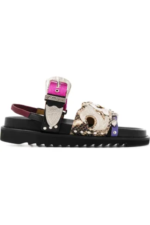 TOGA PULLA Multiple straps slingback sandals