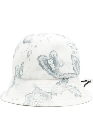Erdem Floral-print bucket hat