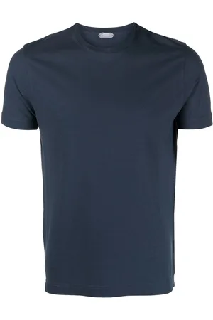 ZANONE Crew-neck cotton T-shirt