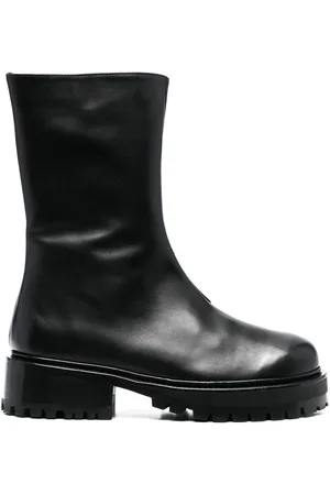 Nicole Saldanã Zip-up leather boots