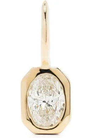 Lizzie Mandler 18kt yellow diamond solitaire charm