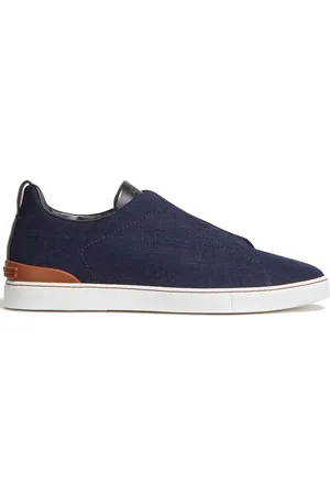Ermenegildo Zegna Triple Stitch denim sneakers