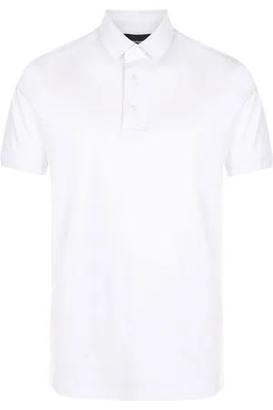 Emporio Armani Embroidered-logo polo shirt