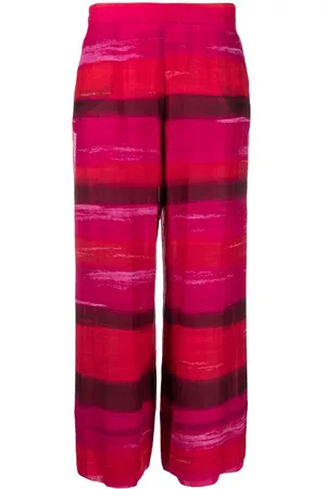 Gianfranco Ferré 1990s striped cropped trousers