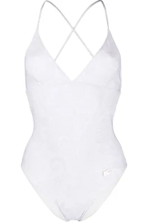 Etro Logo-patch detail swimsuit