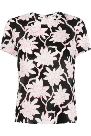 VALENTINO GARAVANI 2000s floral-print top