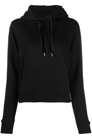 Tommy Hilfiger Logo-embroidered long-sleeve hoodie