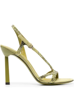 Salvatore Ferragamo Gancini rhinestone-embellished sandals
