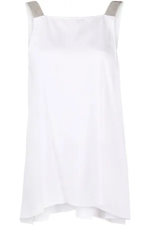 Fabiana Filippi Satin tank top