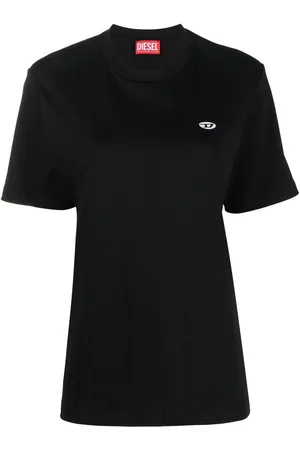 Diesel Embroidered-logo cotton T-shirt
