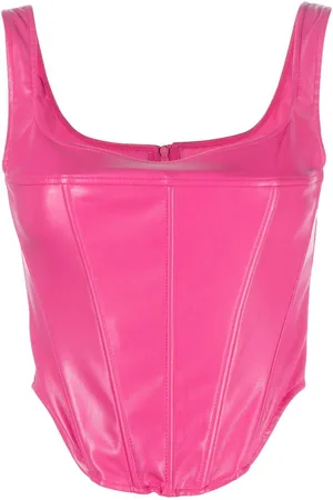 The Andamane Corset-style cropped top