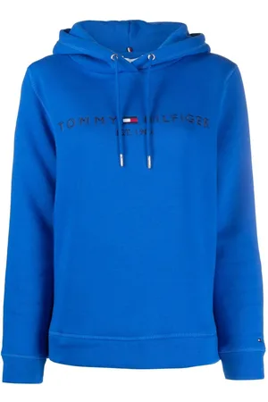 Tommy Hilfiger Logo-embroidered long-sleeve jumper