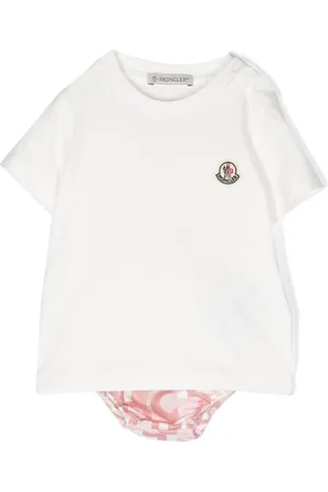 Moncler Monogram-print bloomers set