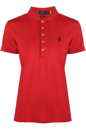 Ralph Lauren Julie logo-embroidered polo shirt