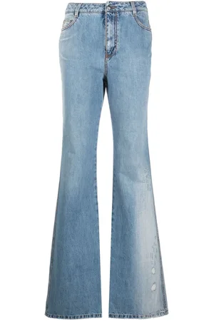 ERMANNO SCERVINO Light-wash flared jeans