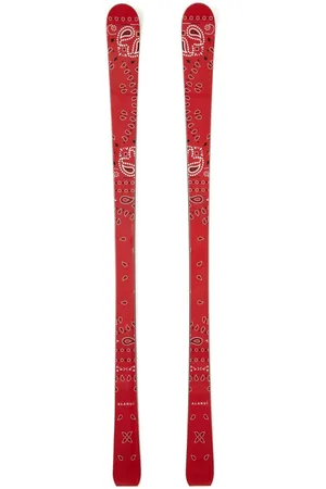 Alanui Bandana paisley-print skis (164 cm)