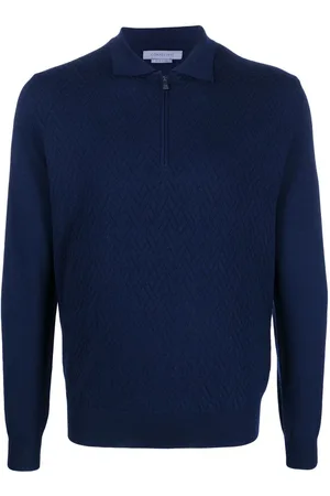 corneliani Long-sleeve polo jumper