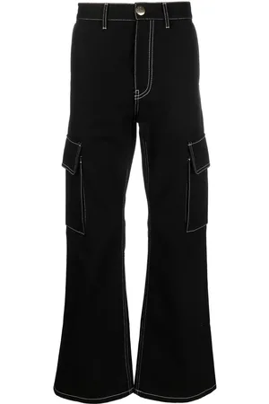 Marni Flared cotton chinos