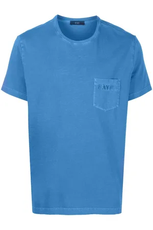 FAY Short-sleeve cotton T-shirt