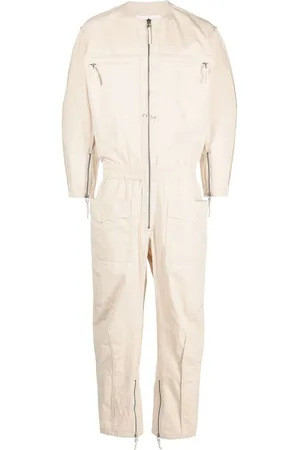 Isabel Marant Tevoe longsleeved cotton zip-up jumpsuit