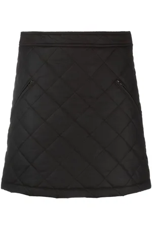 Burberry High-waist quilted skirt