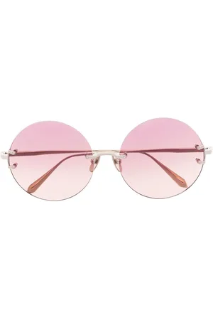 Linda Farrow Lotus round-frame sunglasses