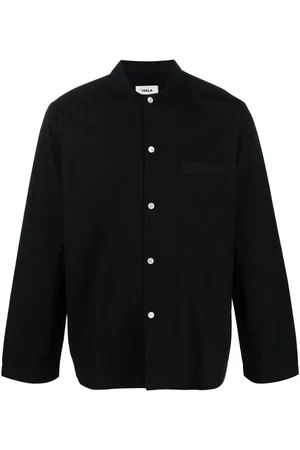 Tekla Poplin pajama shirt