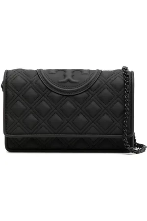 Tory Burch Fleming Matte Chain wallet