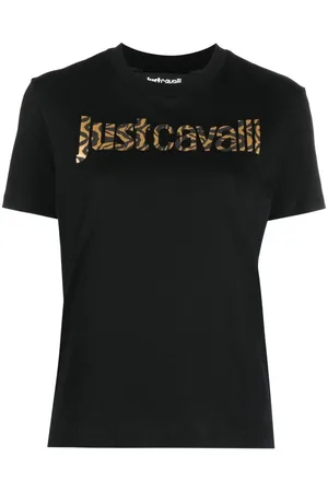 Roberto Cavalli Logo-print cotton T-shirt