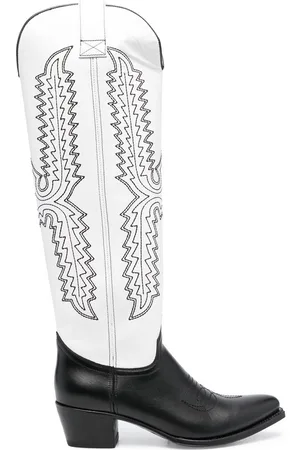 Paul Warmer Ženy Kovbojské - Two-tone cowboy boots