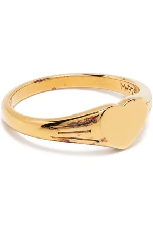 Missoma Heart signet ring