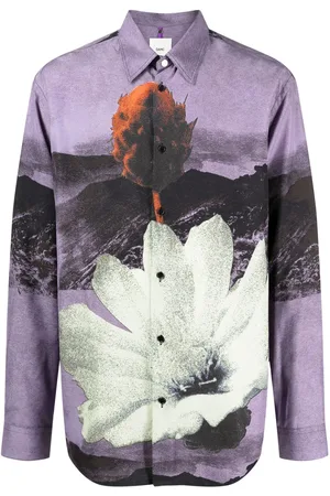 OAMC Graphic-print button-up shirt