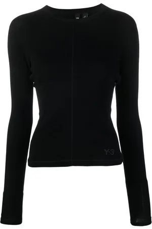Y-3 Logo-print long-sleeve top