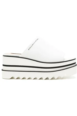 Stella McCartney Platform-sole slip-on sandals