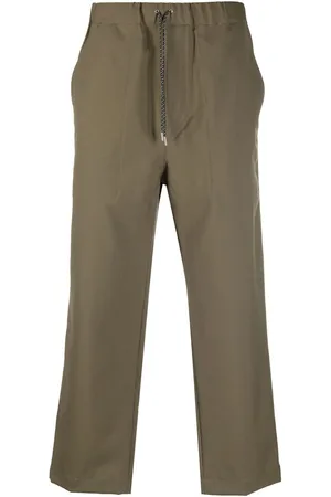 OAMC Drawstring-waist cropped pants