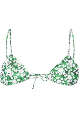 Borgo De Nor Floral-print bikini top
