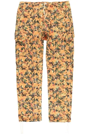 Purple Brand Graphic-print cargo trousers